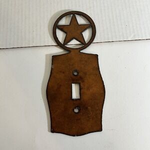 Rodeo Texas Star Western Cowboy metal light switch plate cover‎ rustic homecabin